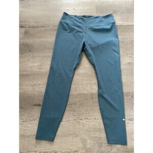 Nike Womens One Luxe Dri-Fit 7/8 Mid-Rise Training legging Aqua Noise  xl